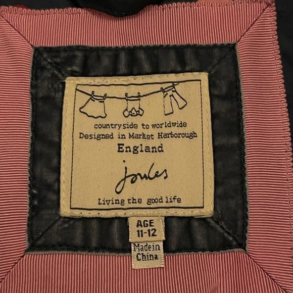 Joules Polka Dot Rainy Day Slicker Size 11-12 years - Picture 7 of 14